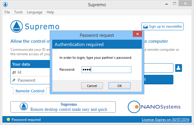 Supremo ( Uzaktan Bağlantı Programı )